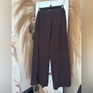 lululemon brown/espresso Wide Leg Pants